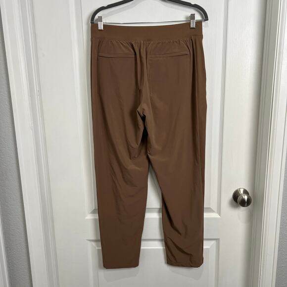 Athleta Brooklyn Mid Rise Ankle Pant Women's Size 8 Brown Athletic Slacks - Picture 5 of 9